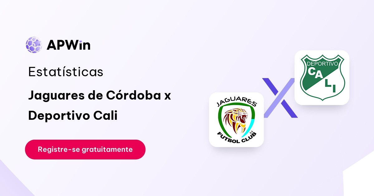 Jaguares de Córdoba x Deportivo Cali: Estatísticas, Placar e Odds