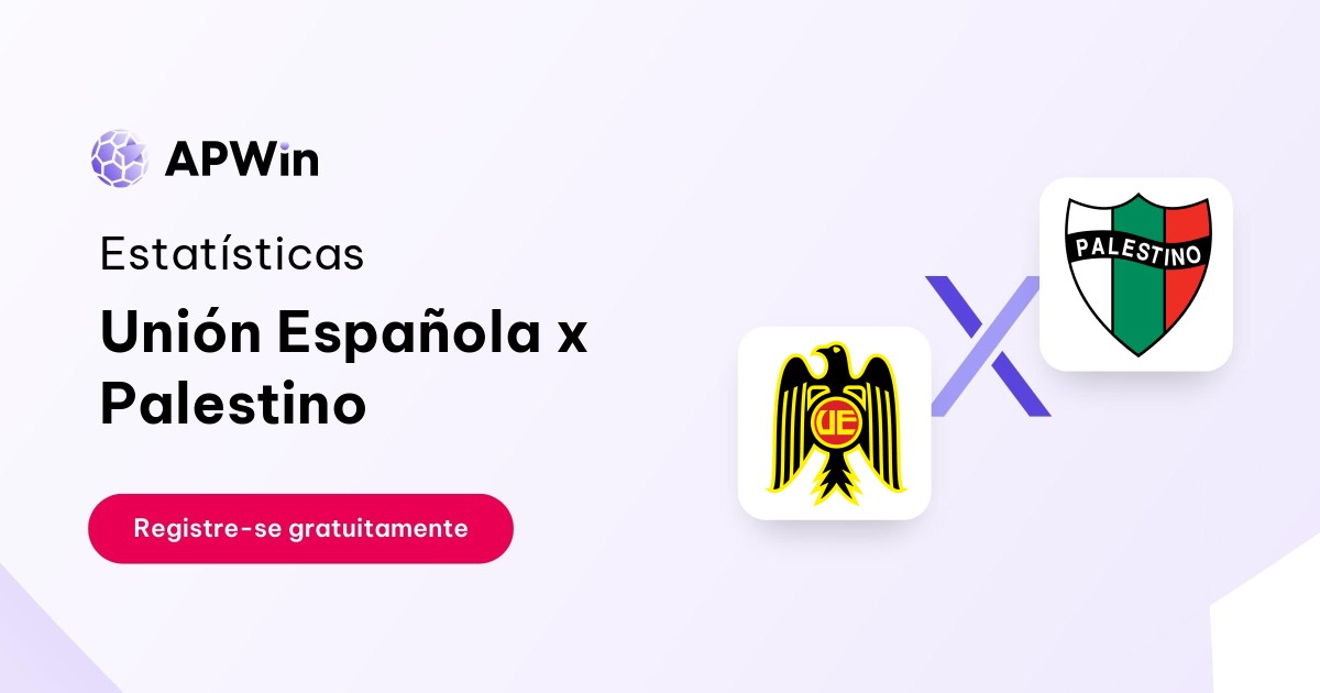 Unión Española x Palestino: Placar ao Vivo, H2H e Resultados