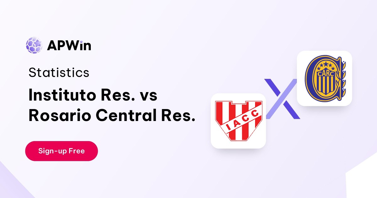 Instituto Res. vs Rosario Central Res. Preview, Livescore, Odds