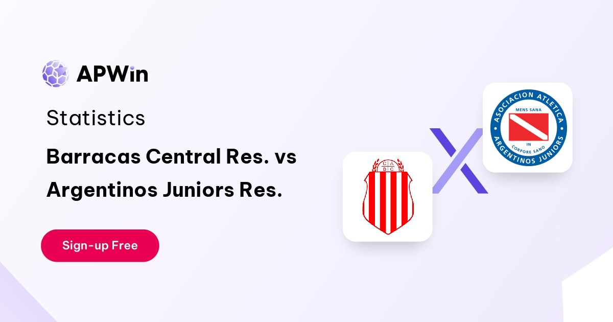 Barracas Central Res. vs Argentinos Juniors Res. Preview, Livescore, Odds