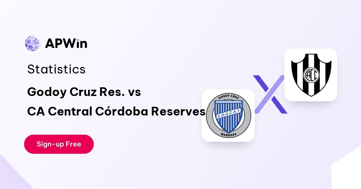 Godoy Cruz Res. vs CA Central Córdoba Reserves Preview, Livescore, Odds