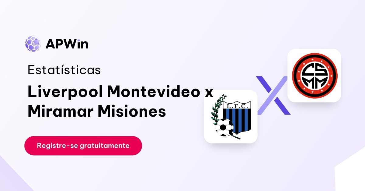 Liverpool Montevideo x Miramar Misiones: Estatísticas, Placar e Odds