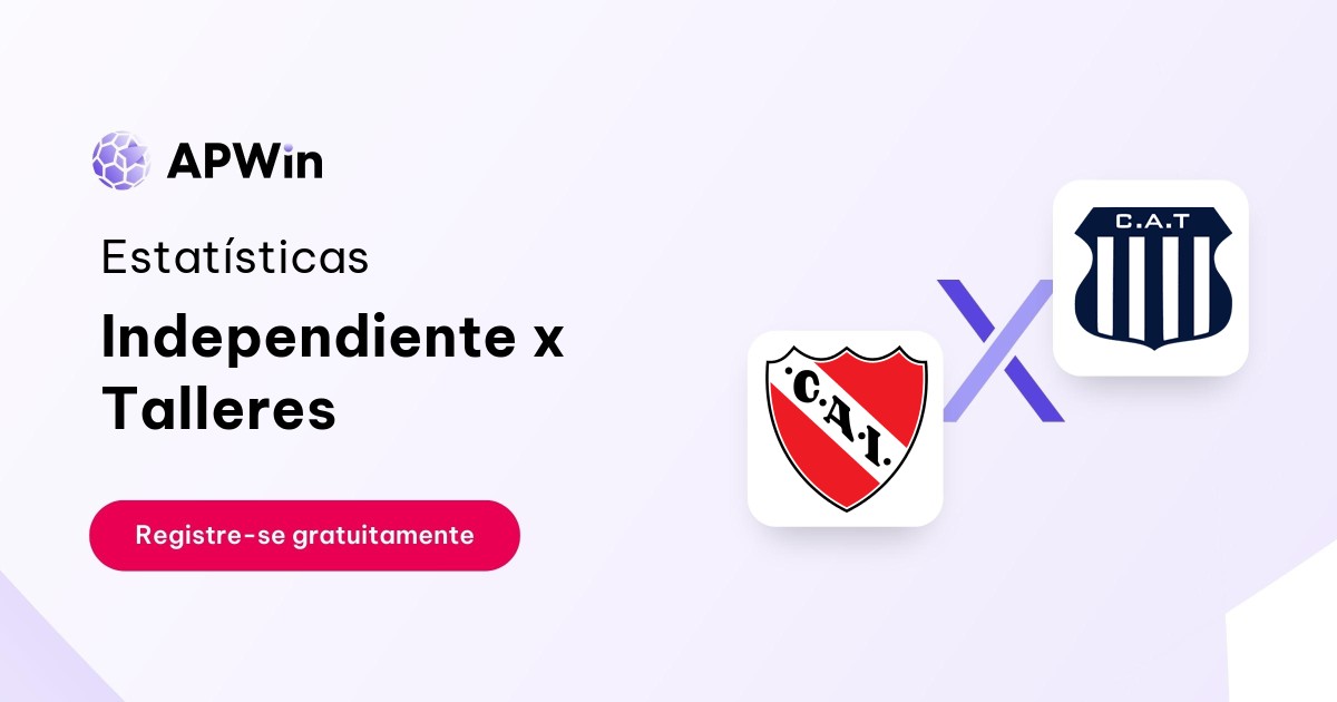 Independiente x Talleres: Estatísticas, Placar e Odds