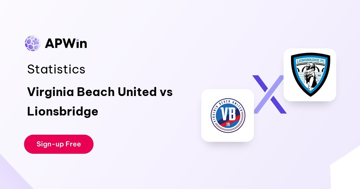 Virginia Beach United vs Lionsbridge Preview, Livescore, Odds