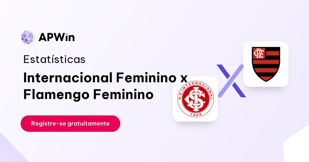Internacional Feminino x Flamengo Feminino: Estatísticas, Placar e Odds