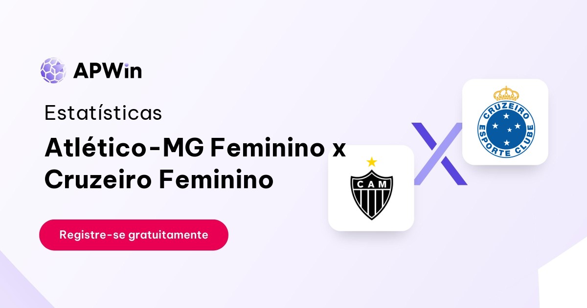 Atlético-MG Feminino x Cruzeiro Feminino: Estatísticas, Placar e Odds