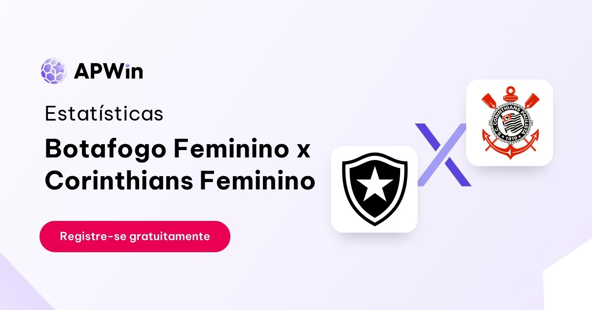 Botafogo Feminino x Corinthians Feminino: Estatísticas, Placar e Odds