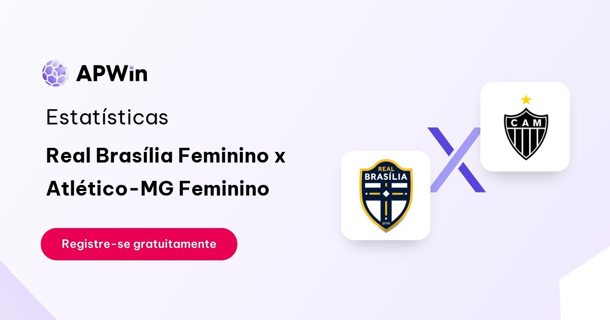 Real Brasília Feminino x Atlético-MG Feminino: Estatísticas, Placar e Odds