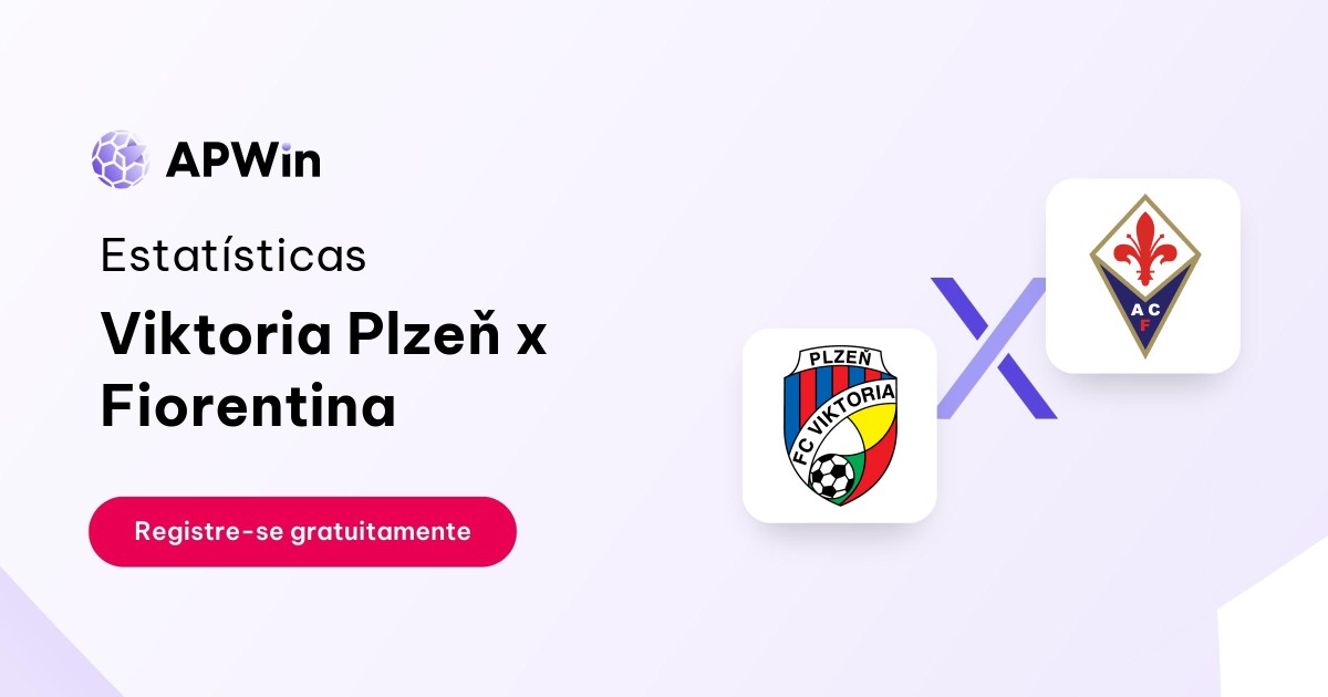 Viktoria Plzeň x Fiorentina: Estatísticas, Placar e Odds