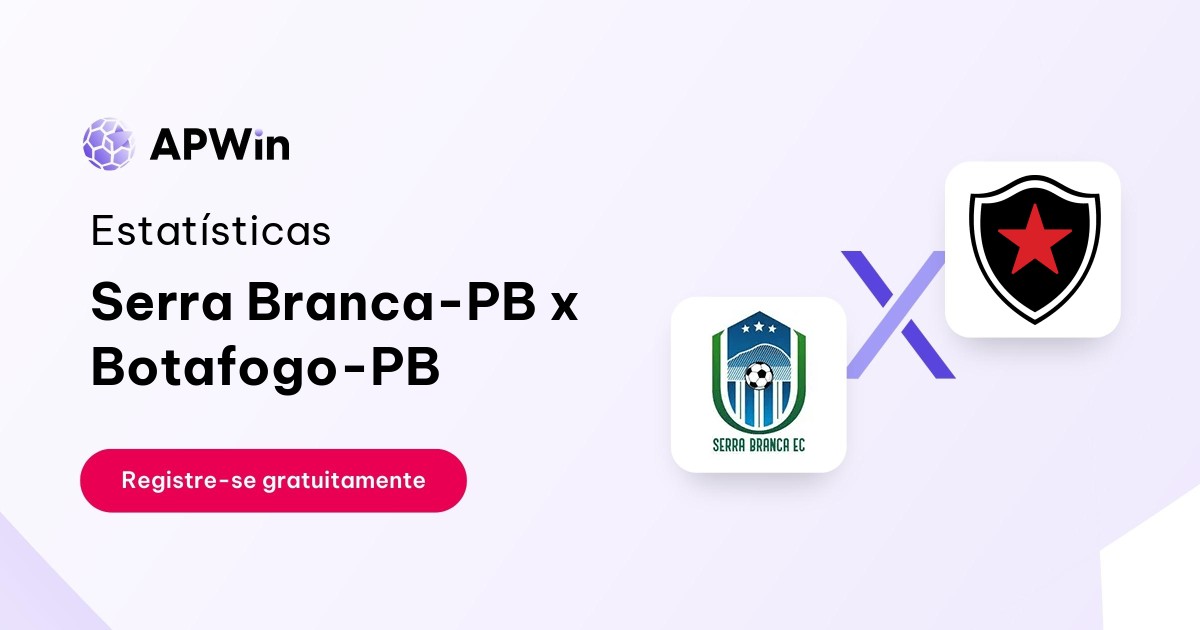 Serra Branca-PB x Botafogo-PB: Estatísticas, Placar e Odds