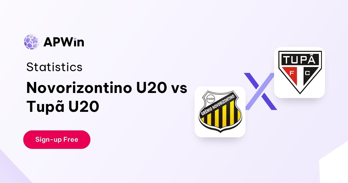Novorizontino U20 vs Tupã U20 Preview, Livescore, Odds