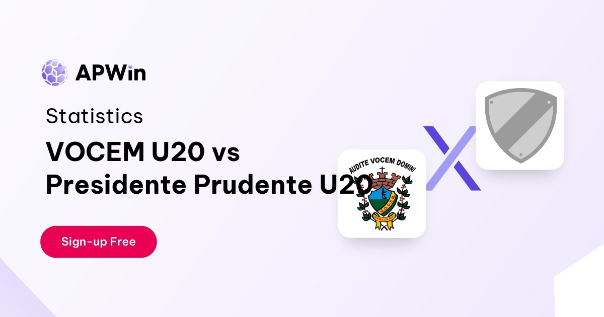 VOCEM U20 vs Presidente Prudente U20 Preview, Livescore, Odds