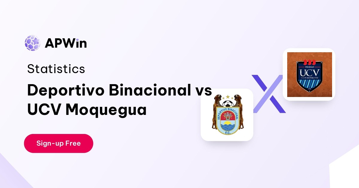 Deportivo Binacional vs UCV Moquegua Preview, Livescore, Odds