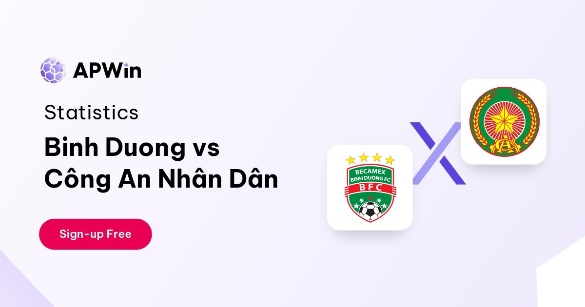 Binh Duong vs Công An Nhân Dân Preview, Livescore, Odds