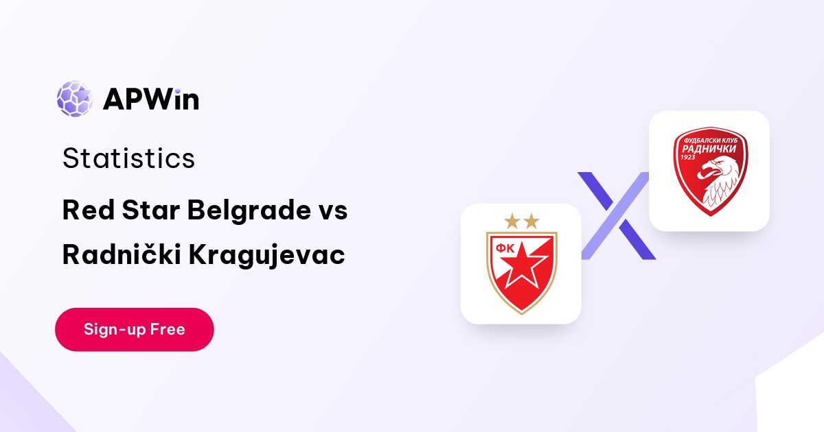 Red Star Belgrade vs Radnički Kragujevac Preview, Livescore, Odds