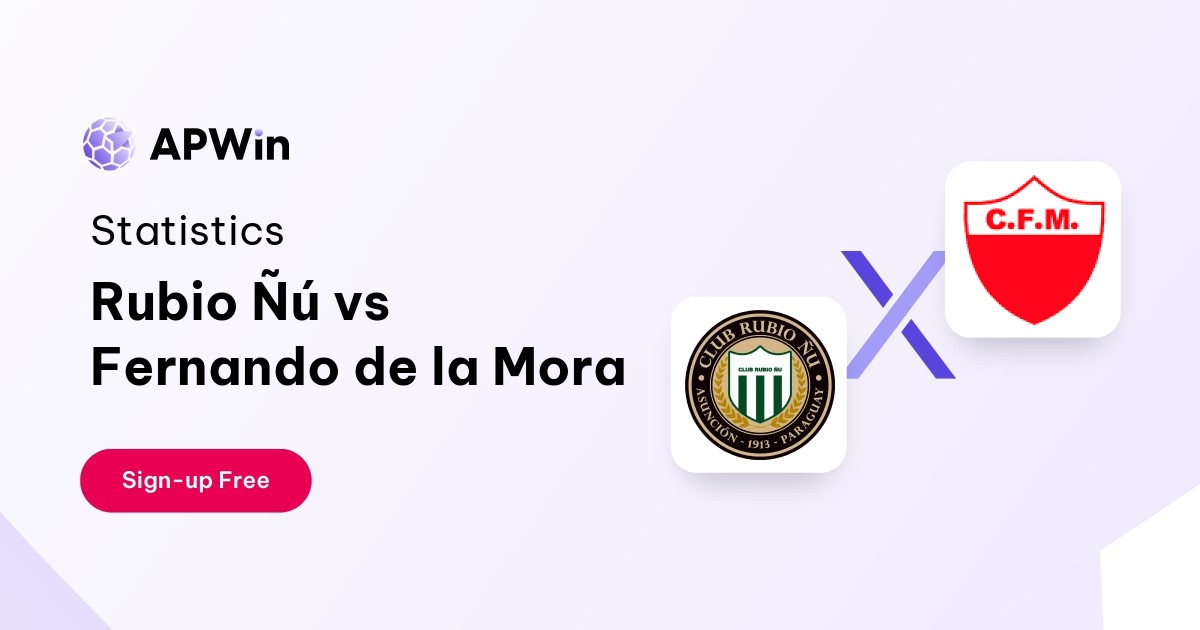Rubio Ñú vs Fernando de la Mora Preview, Livescore, Odds