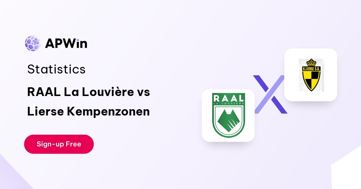 RAAL La Louvière vs Lierse Kempenzonen Preview, Livescore and H2H