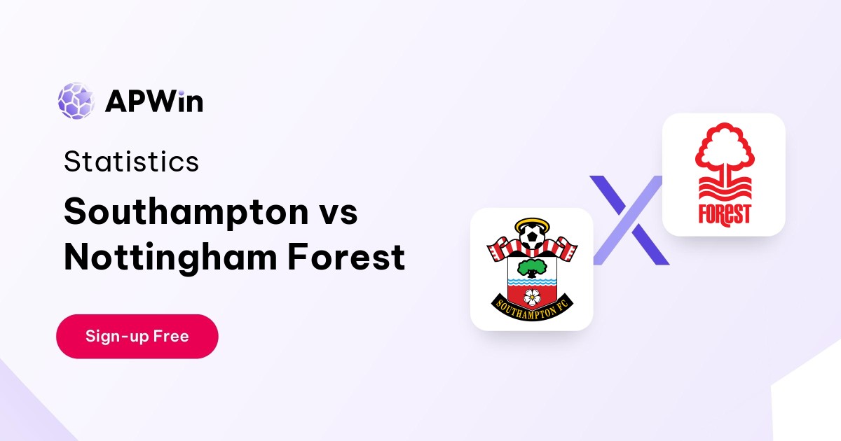 Prediction Southampton vs Nottingham Forest Premier League 2024/25