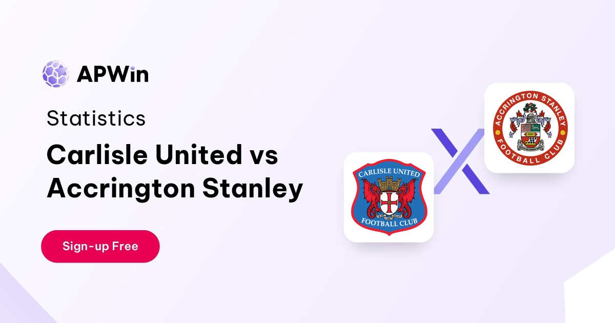 Prediction Carlisle United vs Accrington Stanley EFL League Two 2024/25