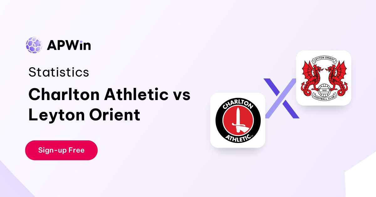 Prediction Charlton Athletic vs Leyton Orient EFL League One 2024/25
