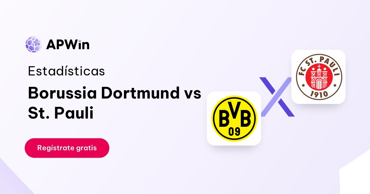 Pronóstico Borussia Dortmund vs St. Pauli Bundesliga 2024/25