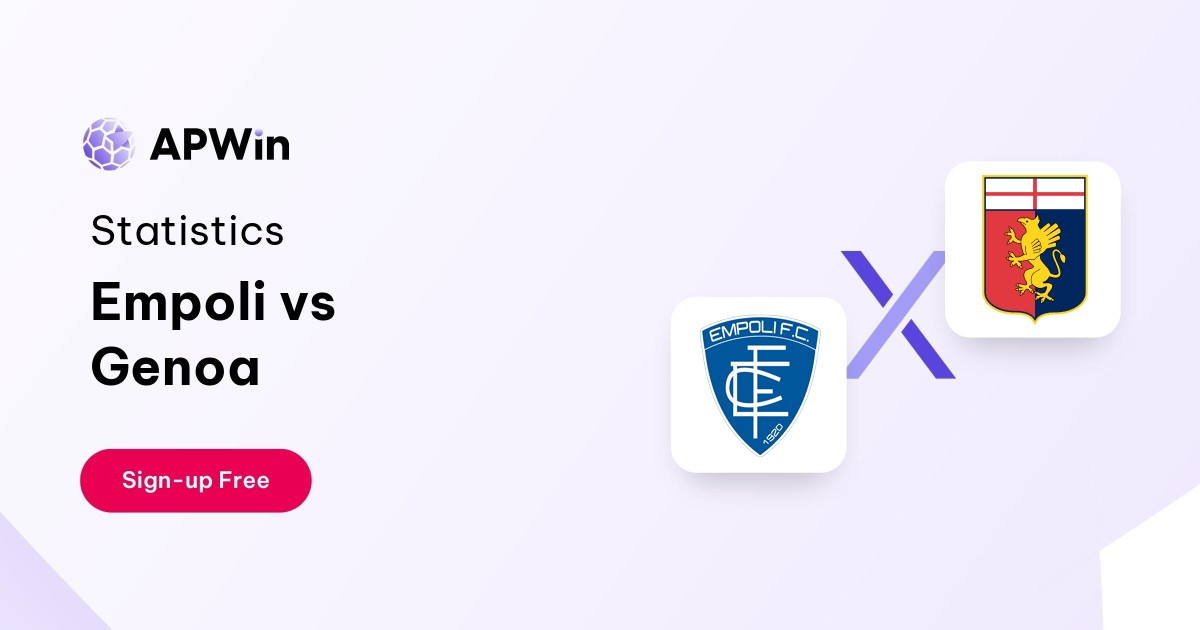 Prediction Empoli vs Genoa Serie A 2025/25