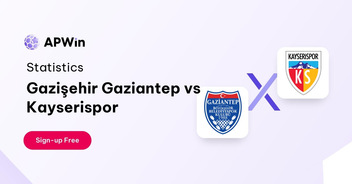 Gazişehir Gaziantep vs Kayserispor Preview, Livescore and H2H