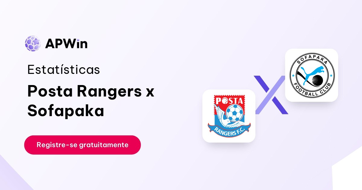 Posta Rangers x Sofapaka: Placar ao Vivo, H2H e Resultados