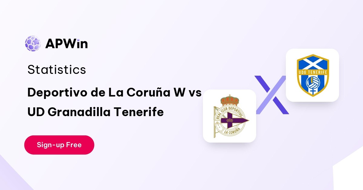 Deportivo de La Coruña W vs UD Granadilla Tenerife Preview, Livescore and H2H