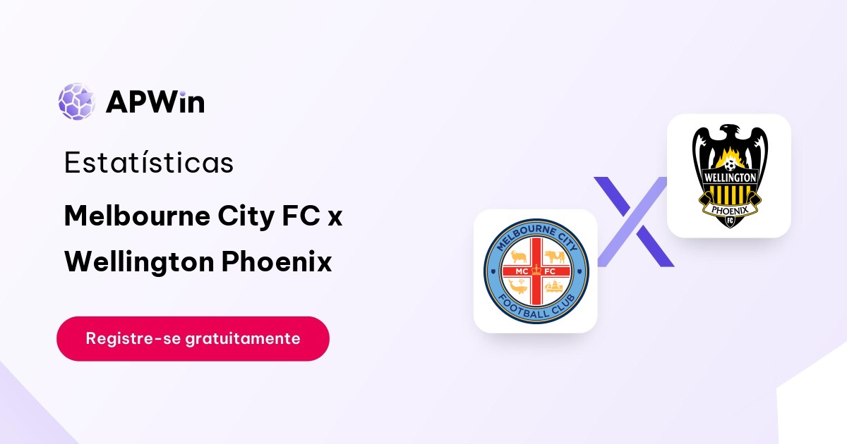 Palpite Melbourne City FC x Wellington Phoenix 03/01 ALeague