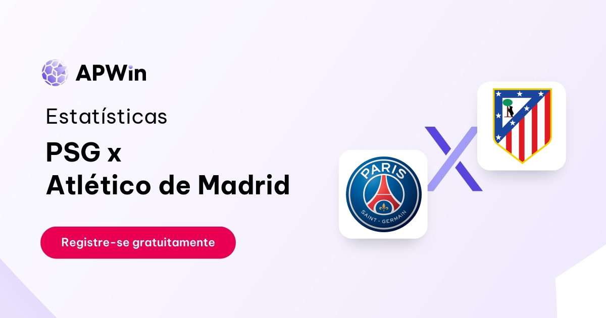 PSG x Atlético de Madrid: Placar ao Vivo, H2H e Resultados