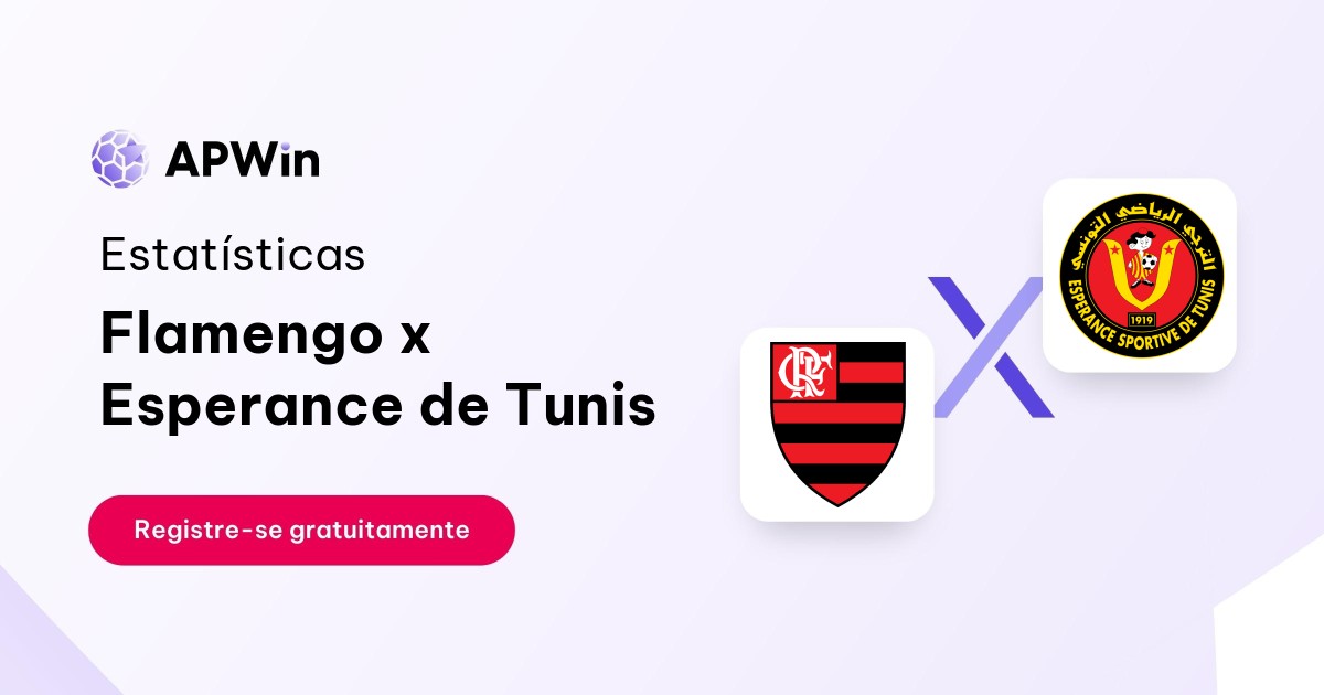 Flamengo x Esperance de Tunis: Placar ao Vivo, H2H e Resultados