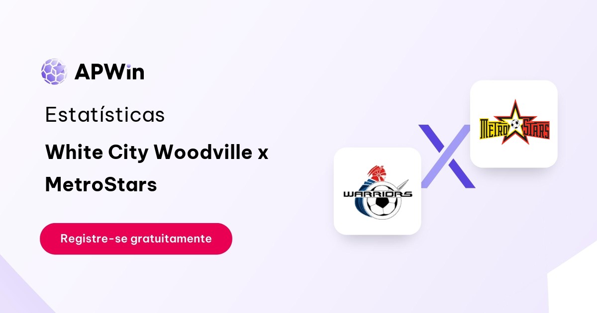 White City Woodville x MetroStars: Placar ao Vivo, H2H e Resultados