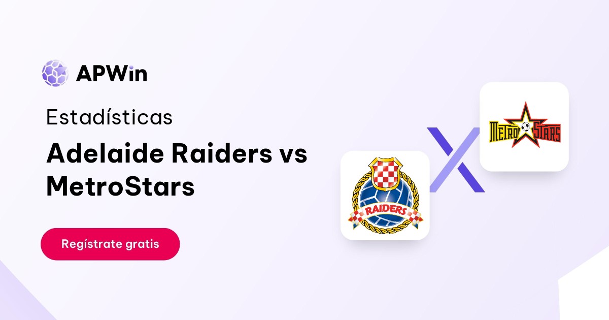Adelaide Raiders vs MetroStars: En vivo, Resultado y Estadísticas