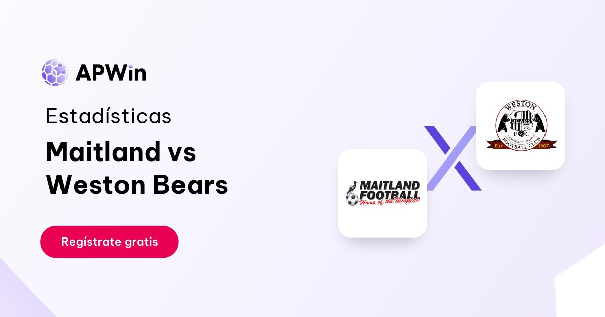 Maitland vs Weston Bears: En vivo, Resultado y Estadísticas