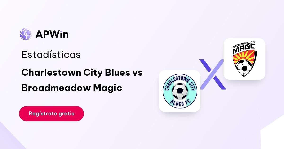 Charlestown City Blues vs Broadmeadow Magic: En vivo, Resultado y Estadísticas
