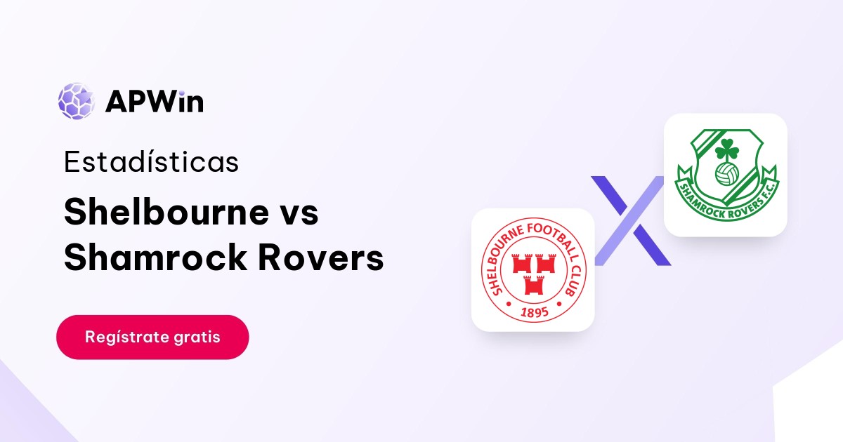 Shelbourne vs Shamrock Rovers: En vivo, Resultado y Estadísticas
