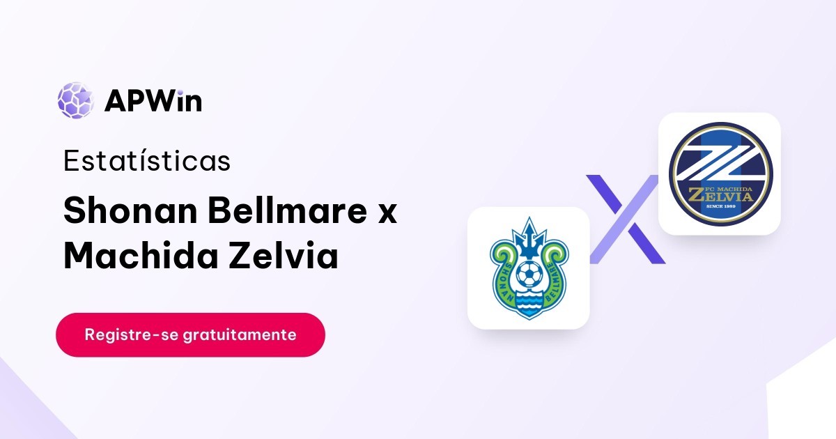 Shonan Bellmare x Machida Zelvia: Placar ao Vivo, H2H e Resultados