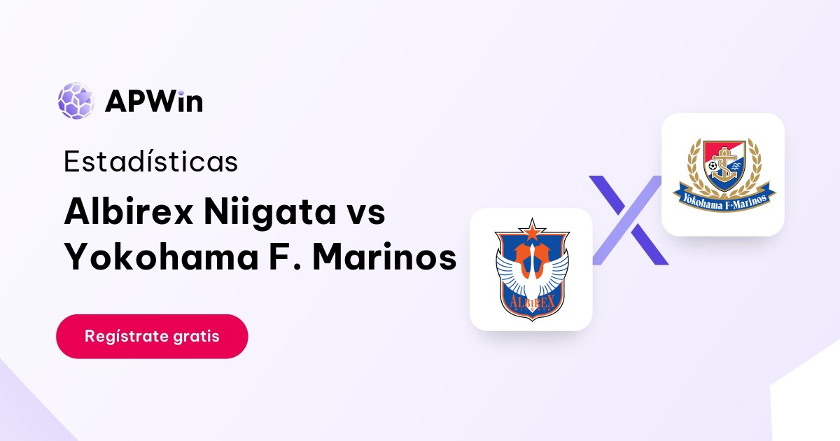 Albirex Niigata vs Yokohama F. Marinos: En vivo, Resultado y Estadísticas