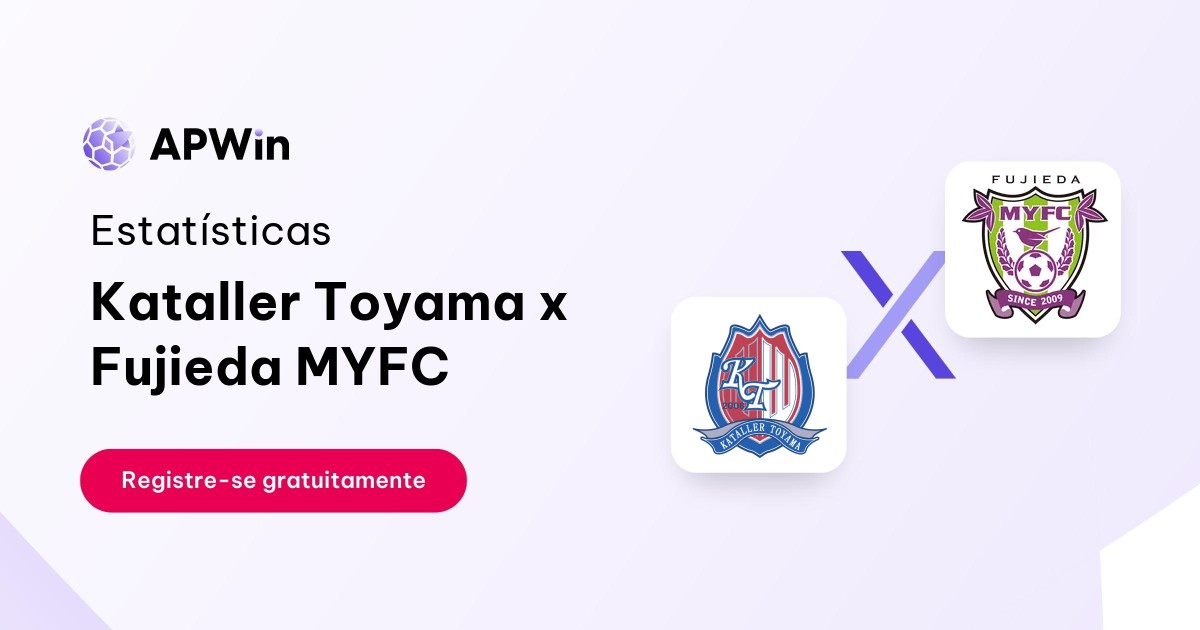 Kataller Toyama x Fujieda MYFC: Placar ao Vivo, H2H e Resultados