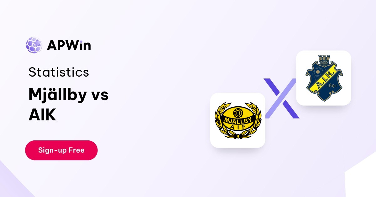 Mjällby vs AIK Preview, Livescore and H2H