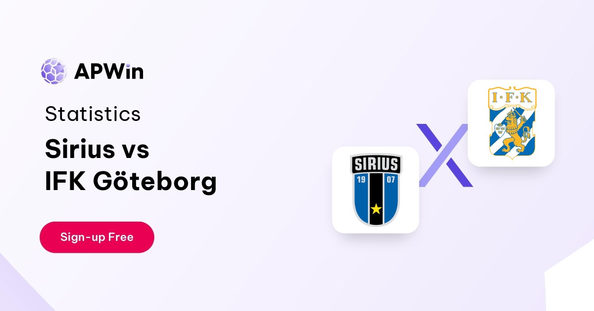 Sirius vs IFK Göteborg Preview, Livescore and H2H