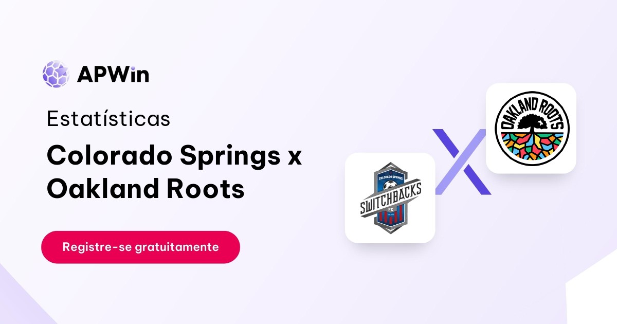 Colorado Springs x Oakland Roots: Placar ao Vivo, H2H e Resultados