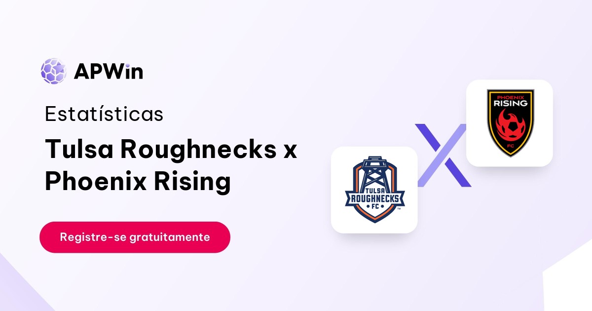 Tulsa Roughnecks x Phoenix Rising: Placar ao Vivo, H2H e Resultados