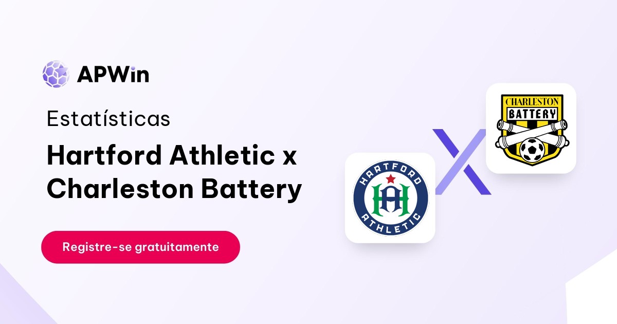 Hartford Athletic x Charleston Battery: Placar ao Vivo, H2H e Resultados