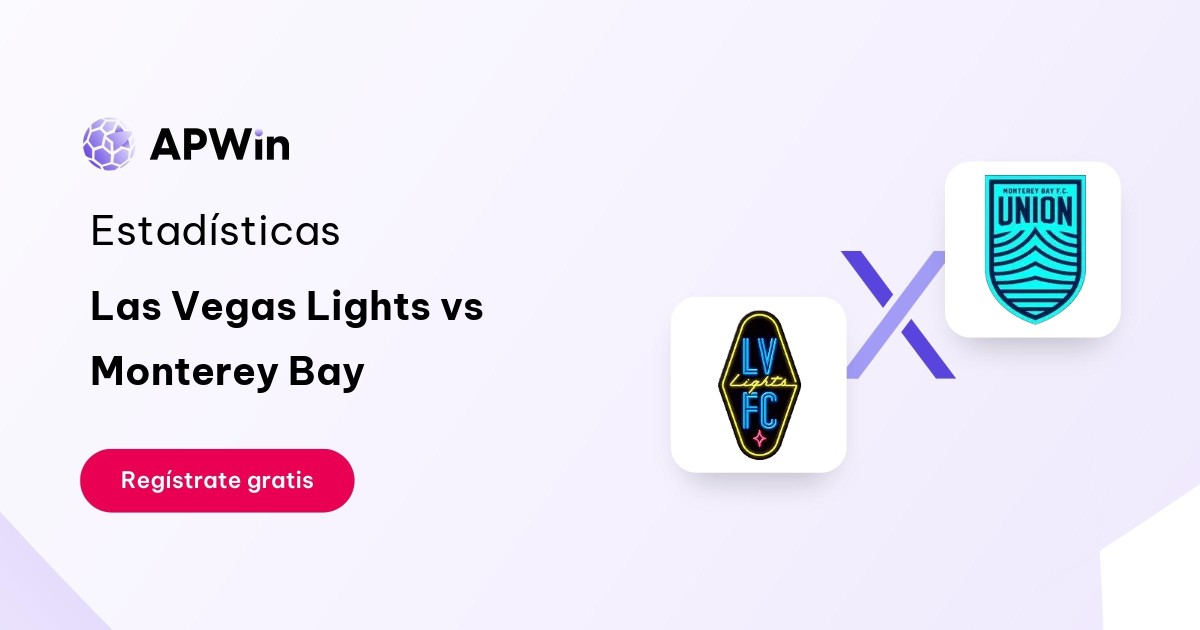 Las Vegas Lights vs Monterey Bay: En vivo, Resultado y Estadísticas