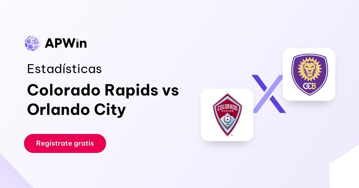 Colorado Rapids vs Orlando City: En vivo, Resultado y Estadísticas