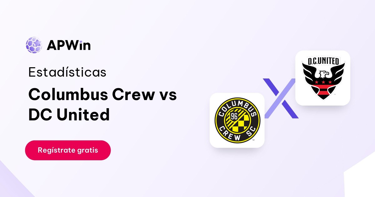 Columbus Crew vs DC United: En vivo, Resultado y Estadísticas