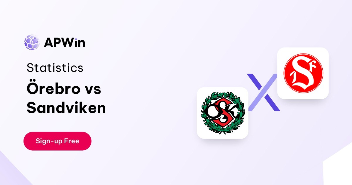 Örebro vs Sandviken Preview, Livescore and H2H
