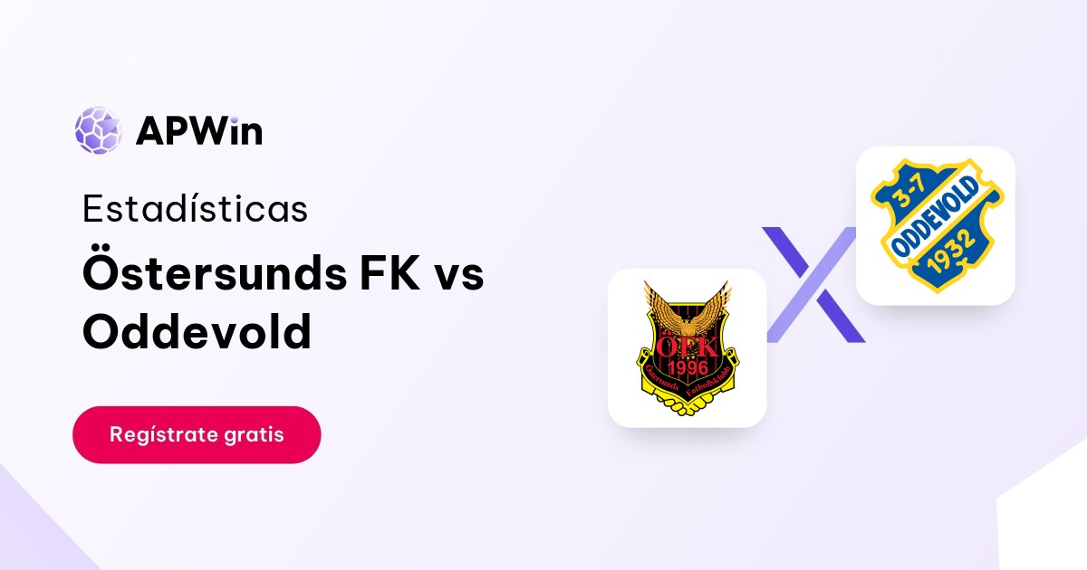 Östersunds FK vs Oddevold: En vivo, Resultado y Estadísticas